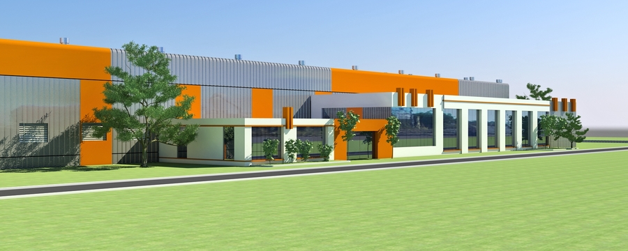 ArcelorMittal 3 D View Office Elevation